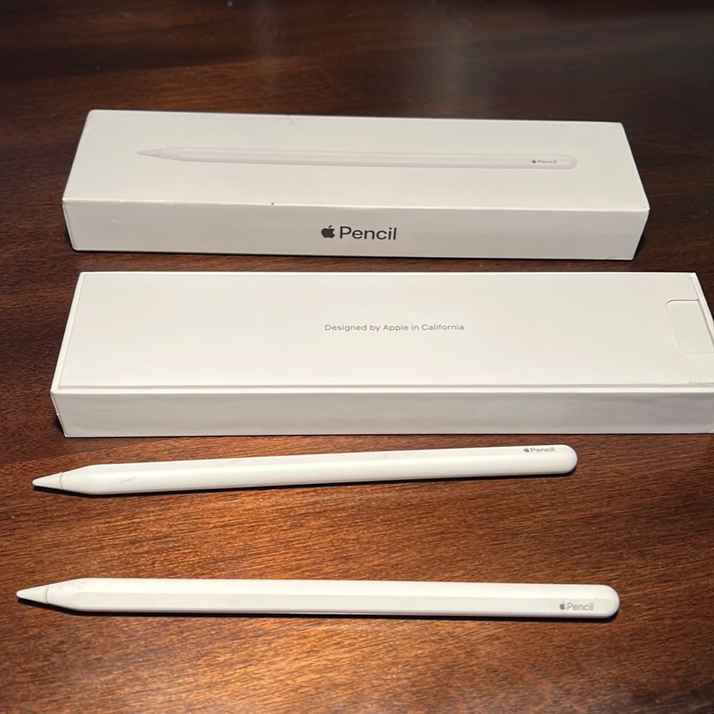 Apple Pencil 2nd generation model A2051 qty 2